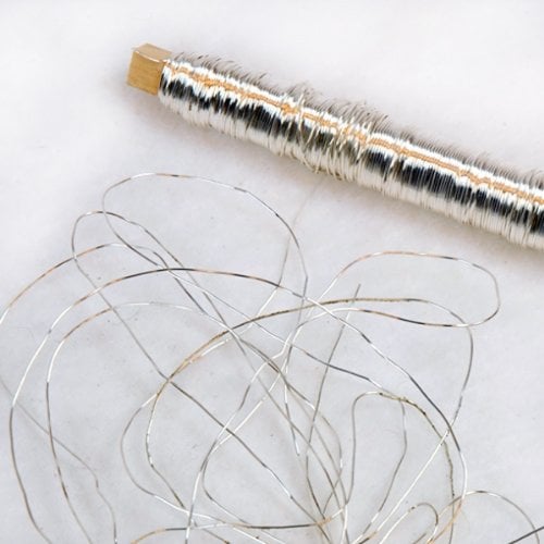 Wickeldraht silber 100g 0,5mm