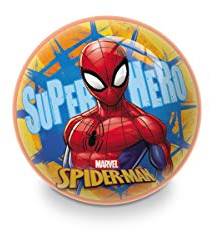 Mondo -5477 Spider Toys Ball-140 cm Spiderman Bio-für Mädchen/Kinder-BioBall-05477, Mehrfarbig, Größe 2, 5477