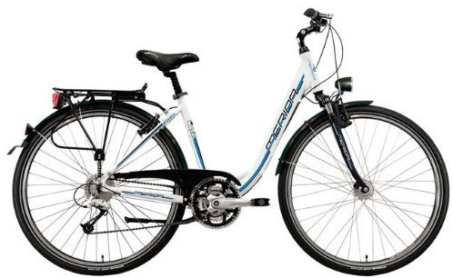City 24 Bike Deep 46cm white(blue)/14