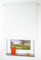 Liedeco Verdunklungsrollo, 62 x 180 cm, unifarben, Schwarz, weiß, 062 X 180 cm