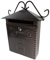 Cassetta Postale In Ferro Battuto Cm 30 X 10 X H 36