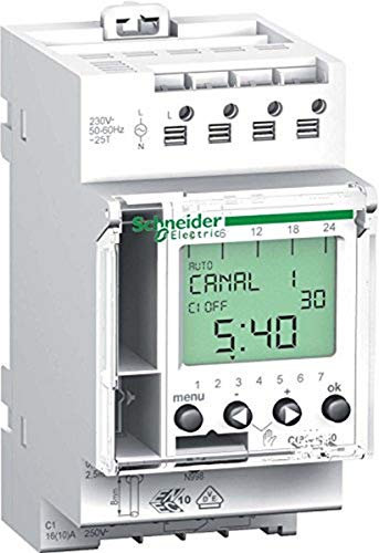 Schneider Interrupteur horaire programmable-hebdomadaire 1c