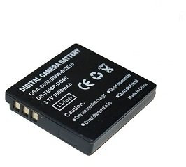 Battery for Panasonic LUMIX DMC-FS3, DMC-FS3S, DMC-FS20, DMC-FS20K Digital Camera – Compatible with CGA-S008/DMW-BCE10/VW-VBJ10 Batteries