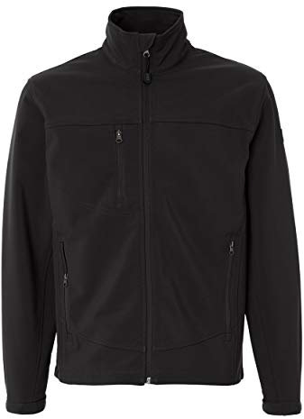 DRI Duck Motion Men's Softshell, All-Season Jacket, 5350, 4X-Large, Black