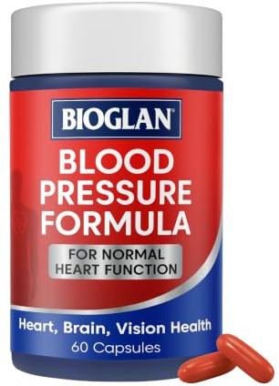 Bioglan Blood Pressure Formula Capsules, 60 Count