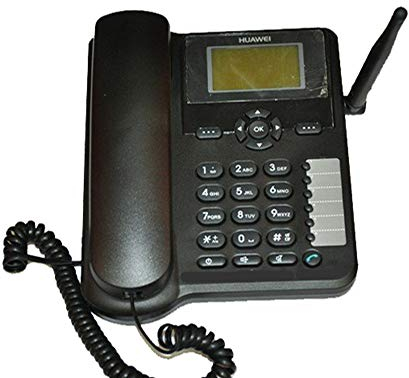 Huawei teléfono fijo con tarjeta SIM, compatible Tim, Vodafone, Wind, H3G, para señal GSM y 3 G.