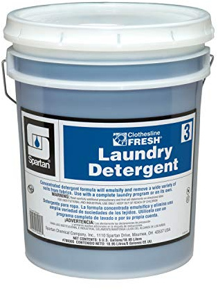 Spartan Clothesline Fresh Laundry Detergent #3-5 Gal