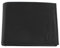 Oxmox Geldbörse Leder Leather Pocketbörse Lizard Embossed Black