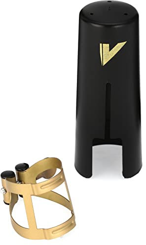 Vandoren LC57AP - Abrazadera para saxofón alto, color dorado
