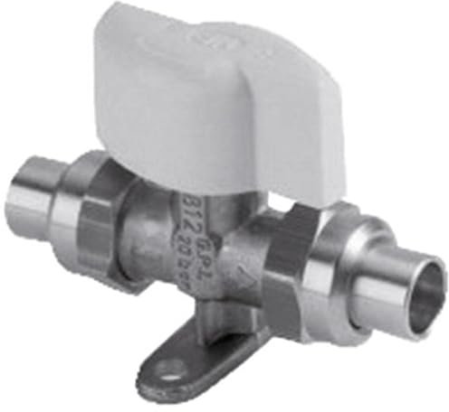 robinet gaz - 1/4 de tour - a visser - m20 x 1.5 - clesse 812023
