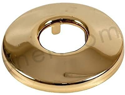 1/2 (20mm) Brass Golden Plated Cone Stainless Steel Pipe Collar Rose