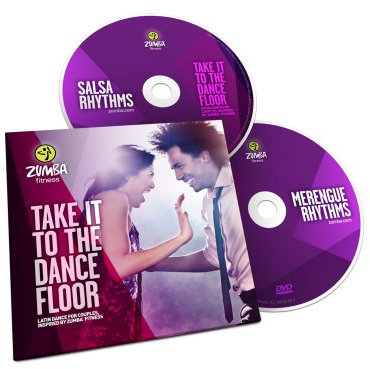 Zumba 健身“Take it to the Dance Floor”2 DVD 套装