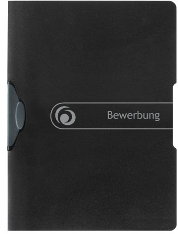 Herlitz 11206620 Express-Clip 5er Pack A4 PP Bewerbung schwarz