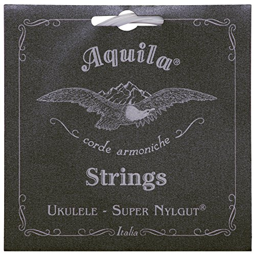 Aquila Super Nylgut aq-101 ukulele soprano Strings – Low g – Set di 4 corde