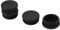 sourcingmap 4Pcs Black Plastic 45mm Dia Round Blanking End Cap Tubing Tube Inserts