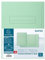 Exacompta - Réf. 335004E - Paquet de 50 chemises rigides imprimées avec 2 rabats SUPER 210 g/m² - couleurs pastel - chemises certifiées PEFC™- dimensions 24 x 32 cm pour format A4 - couleur vert clair