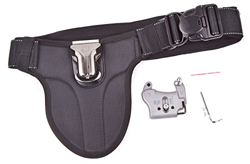SPIDER PRO SCS Tragesystem - Spider Holster Set mit Hüftgurt für 1 DSLR Kamera, auch Profimodelle mit großen Objektiven