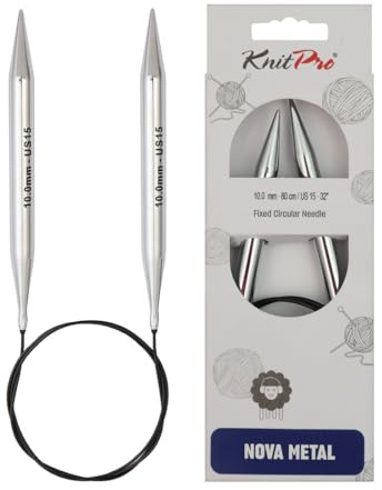 KnitPro Nova Fixed Circular Needles 60 (150cm) | 10.00mm