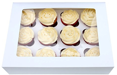 Box for 12 Cupcakes with Window and Tray by Turtle Products (10)