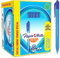 Paper Mate InkJoy 100RT Retractable Kugelschreiber | mittlere Spitze (1,0 mm) | Blau | 100 Stück