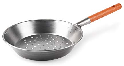 Excelsa Caldarroste Frying Pan Skip Chestnuts, Alloy Steel