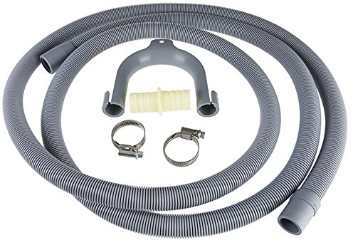 Qualtex Drain Hose Extension for Washing Machines, 2.5 m