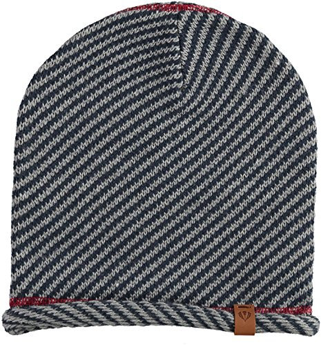 FRAAS Herren KOPFBEDEC Strickmütze, Blau (Denim 580), One Size