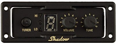 Shadow SH NFX EQ-T Ukulele-Pickup & Preamp Schwarz