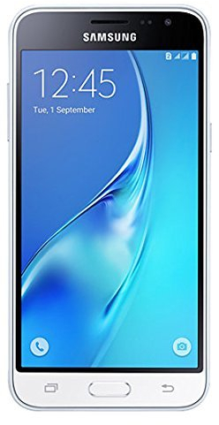 Samsung Galaxy J3 (2016) DUOS Smartphone (5,0 Zoll (12,63 cm Touch-Display, 8 GB Speicher, Android 5.1) weiß, Tschechische Version