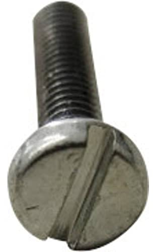 Zylinderschrauben M2 5mm Schlitz DIN 84 Stahl verzinkt 100 Stück TOOLCRAFT 814610