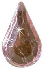 KREUL 49621 - Schmucksteine Tropfen, 150 klare Steine, für die Gestaltung von modischen Accessoires und zur Gestaltung im Home Deco Bereich