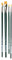 da Vinci 5378 Pinselset in einer Bambusmatte, Transparent/Orange