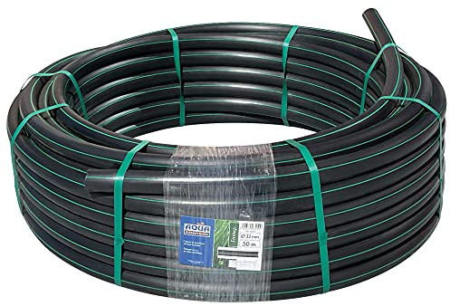 Aqua Control 63250 Tubería Riego, Negro, 5000 X 3.2 X 32 mm
