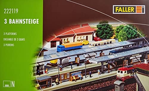 FALLER 222119 N 3 Bahnsteige