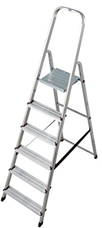KRAUSE Corda Stehleiter, 6 Stufen, 000736