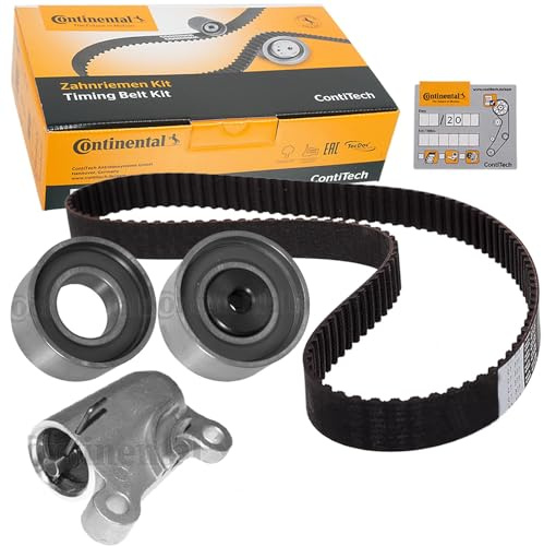 CONTITECH Zahnriemensatz CT1133K2 Zähnezahl 153 27mm Kompatibel mit MAZDA 323 F VI BJ PREMACY CP 626 V Hatchback GF 626 V GF 626 V Station Wagon GW