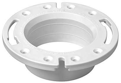 OATEY 43587 Spigot Fit Closet Flange, 4 In, Pvc