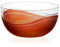 CRISTALICA Schale Obstschale Salatschüssel Elements Orange Rot 22,5 cm Kristall