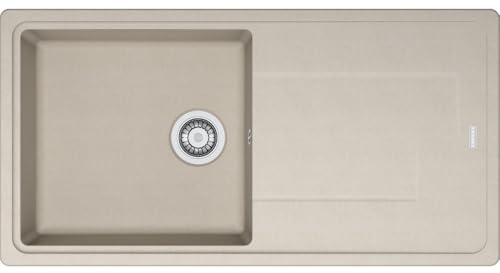 Franke TTD 611-97 - Évier (Beige, 1 bac, 450x420 mm, 19 cm, 970 mm, 500 mm)