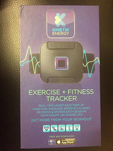 Kinetik Eft1 Exercise Fitness Tracker - Black