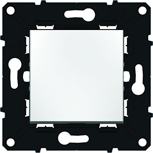 Arnould ARN51011 Poussoir lumineux 6 a espace evolution-enjoliveur blanc