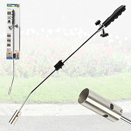 Powerful Weed Killer Butane Gas Blowtorch Garden Torch Wand Burner Blaster Kinzo