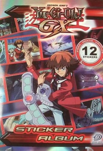 Konami Yu-Gi-Oh! GX Sticker - Stickeralbum inkl. 12 Sticker