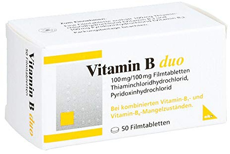 Vitamin B Duo Filmtabletten 50 stk