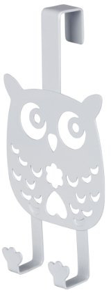 WENKO 4468210100 Türhaken Eule, weiß