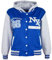 A2Z 4 Kids Unisex Kinder Mädchen Jungen Baseball Bequem NY ATHLETIC - NY Jacket Royal 7-8