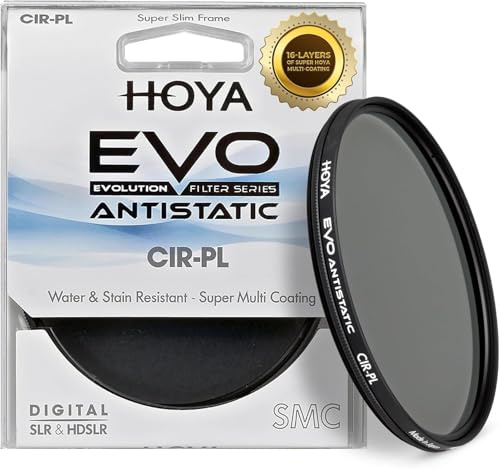 Hoya EVO Antistatischer Zirkular-Polarisator, 86 mm, 16-lagige SMC-Beschichtung