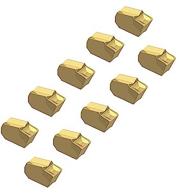 INSERTO DA TAGLIO PER UTENSILE TRONCATORE PER TORNIO PER METALLI CONFEZIONE DA 10 PZ (SPESSORE 5 mm)