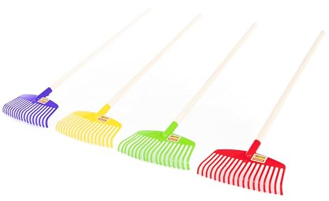 Polesie 41067 Garten-Rechen mit Holzgriff Spielzeug, 78 cm