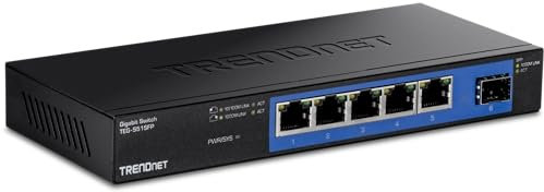 TRENDnet 4-PORT GIGABIT SWITCH WITH SFP